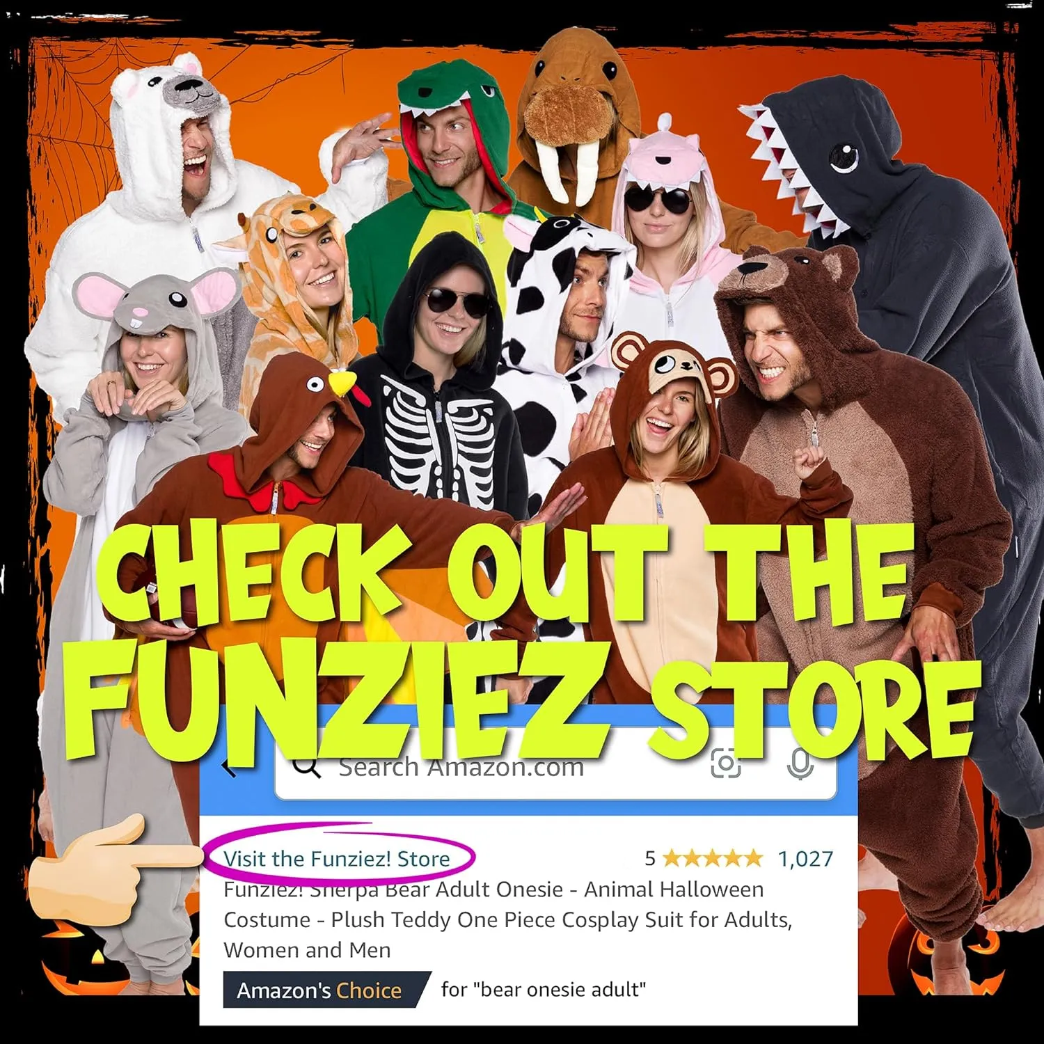 Funny Slim Fit Sherpa Adult Animal Halloween Costume - Plush One Piece Cosplay Suit for Women and Men