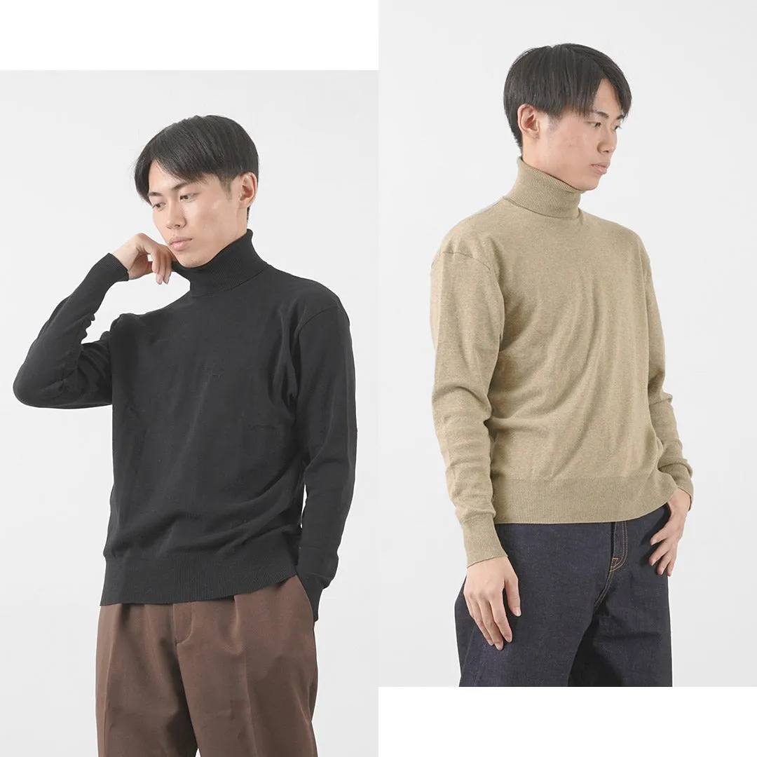 GICIPI / TIGRE Turtle Neck Relaxed Fit Knit Sewn