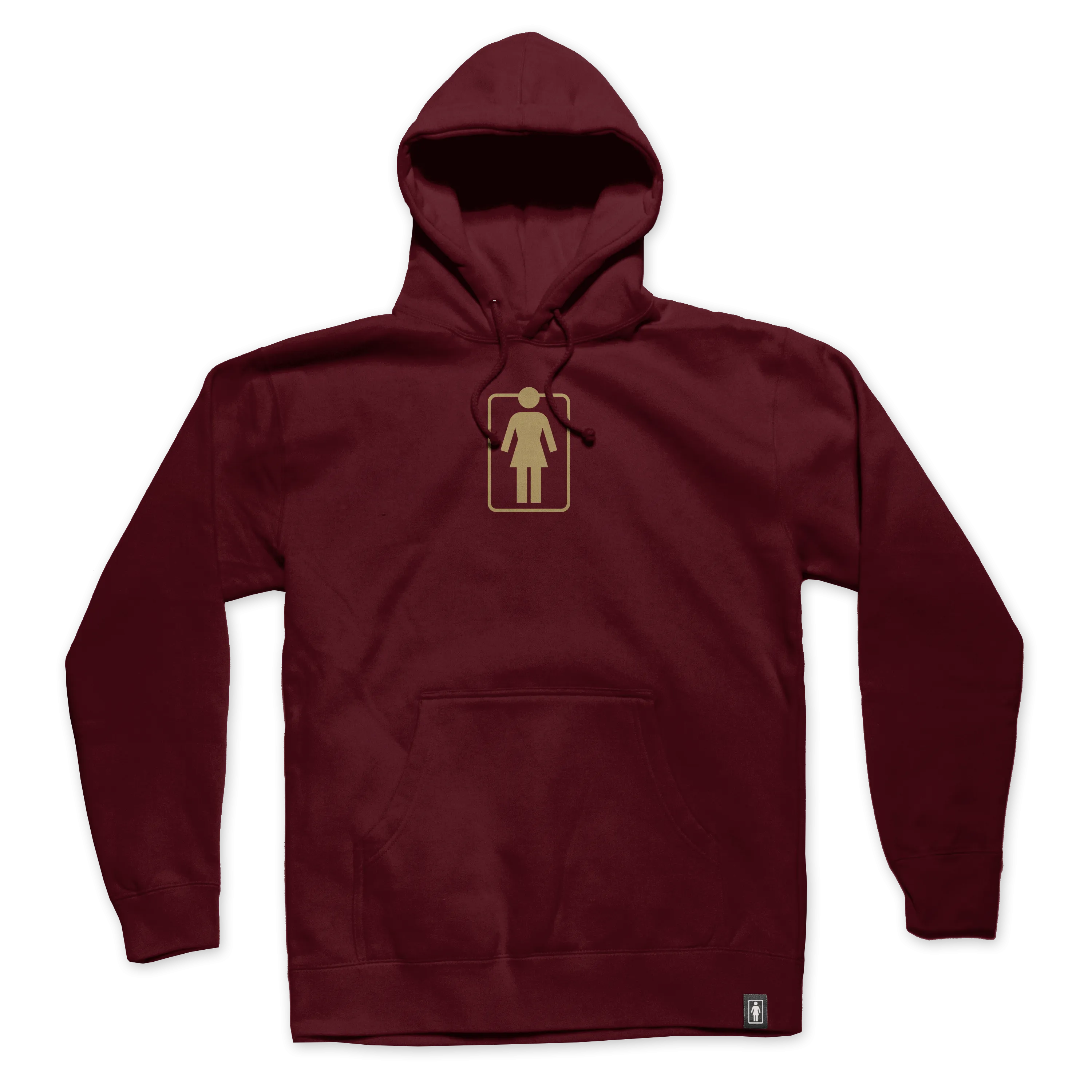 Girl Heritage Unboxed Pullover Maroon