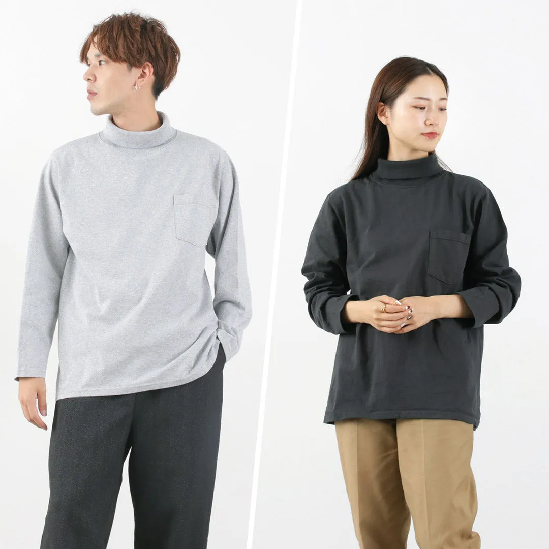 GOODWEAR / Long Sleeve Turtle Neck Pocket Tee