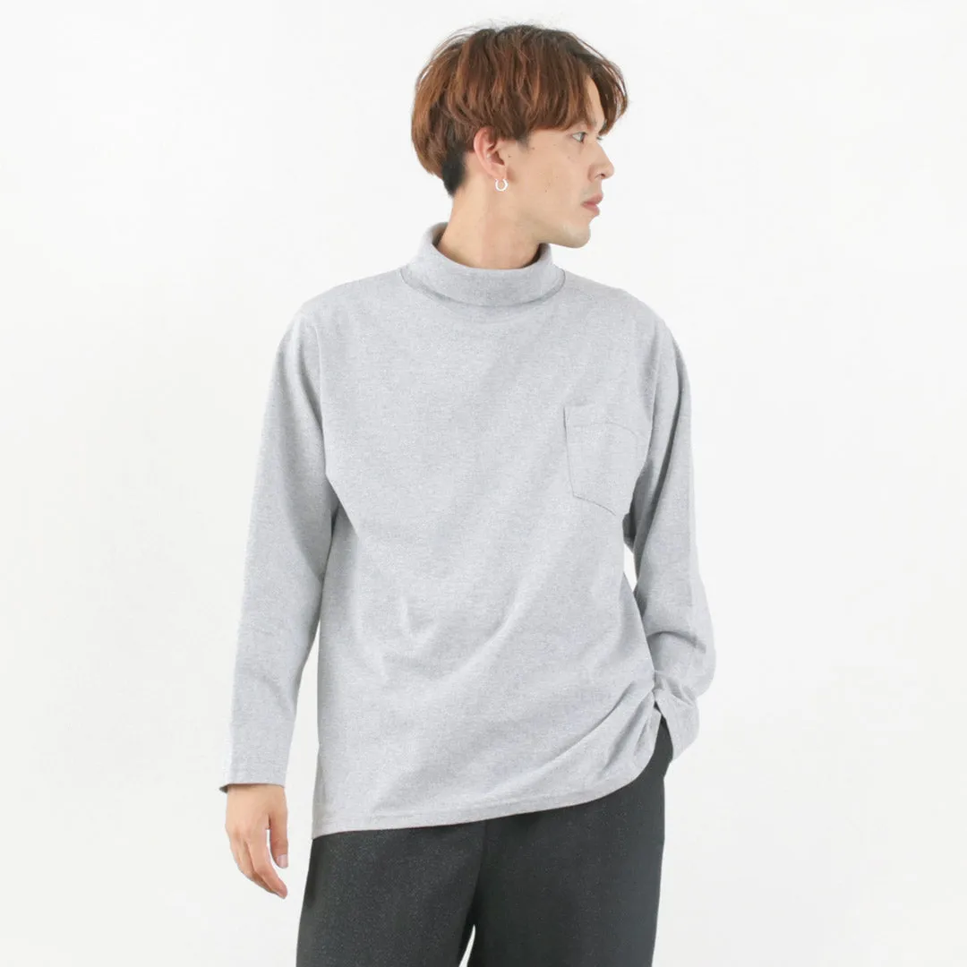 GOODWEAR / Long Sleeve Turtle Neck Pocket Tee