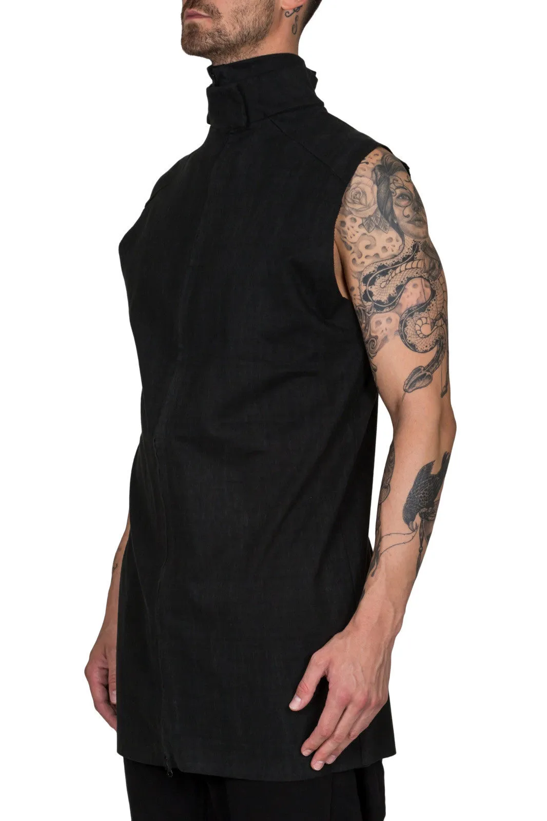 Grain Jsy Vest