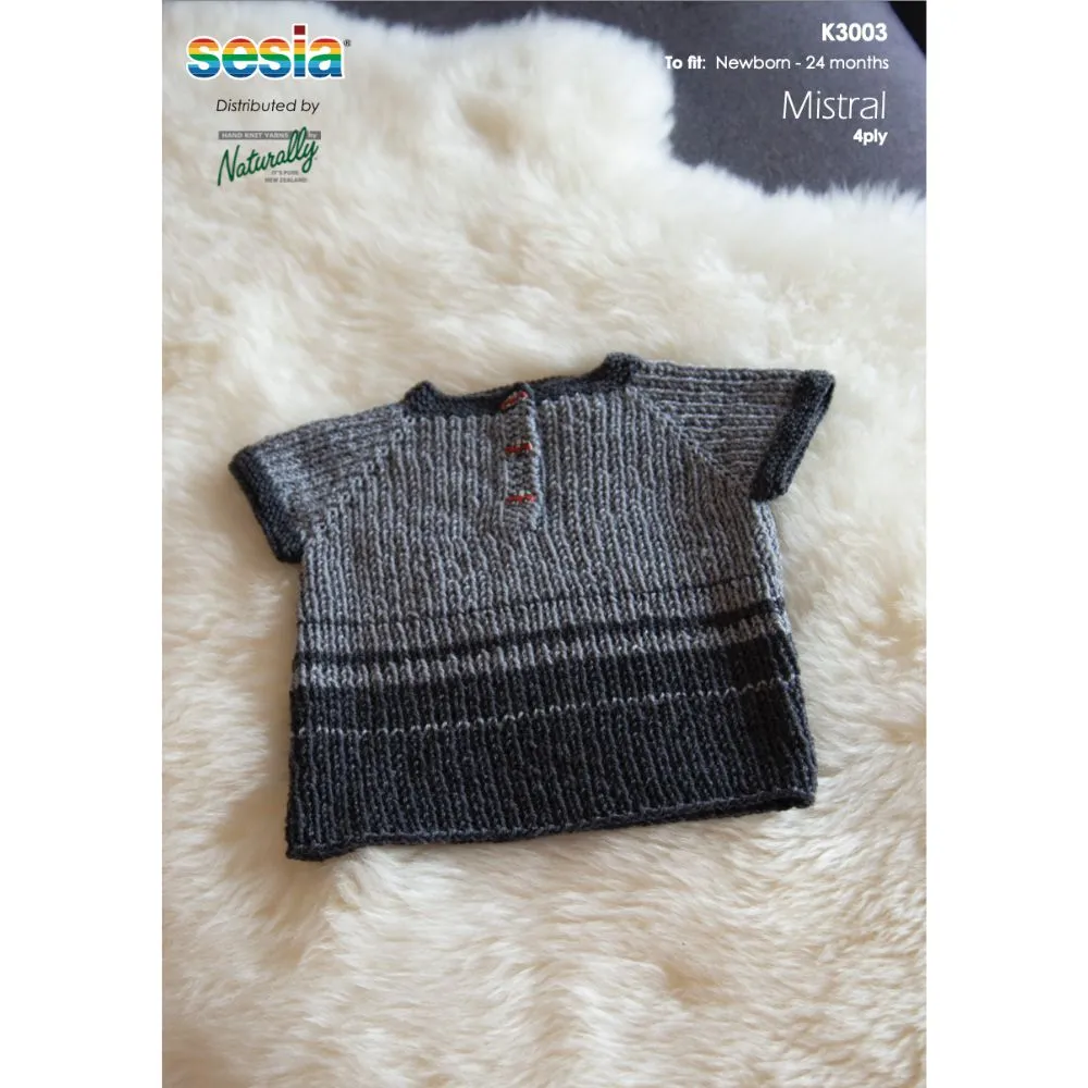 Grandpa Love Vest  Knitting Pattern (K3003)