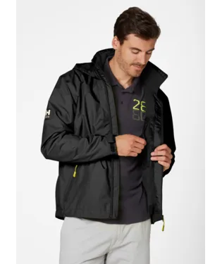 Helly Hansen Mens Crew Hooded Midlayer Jacket