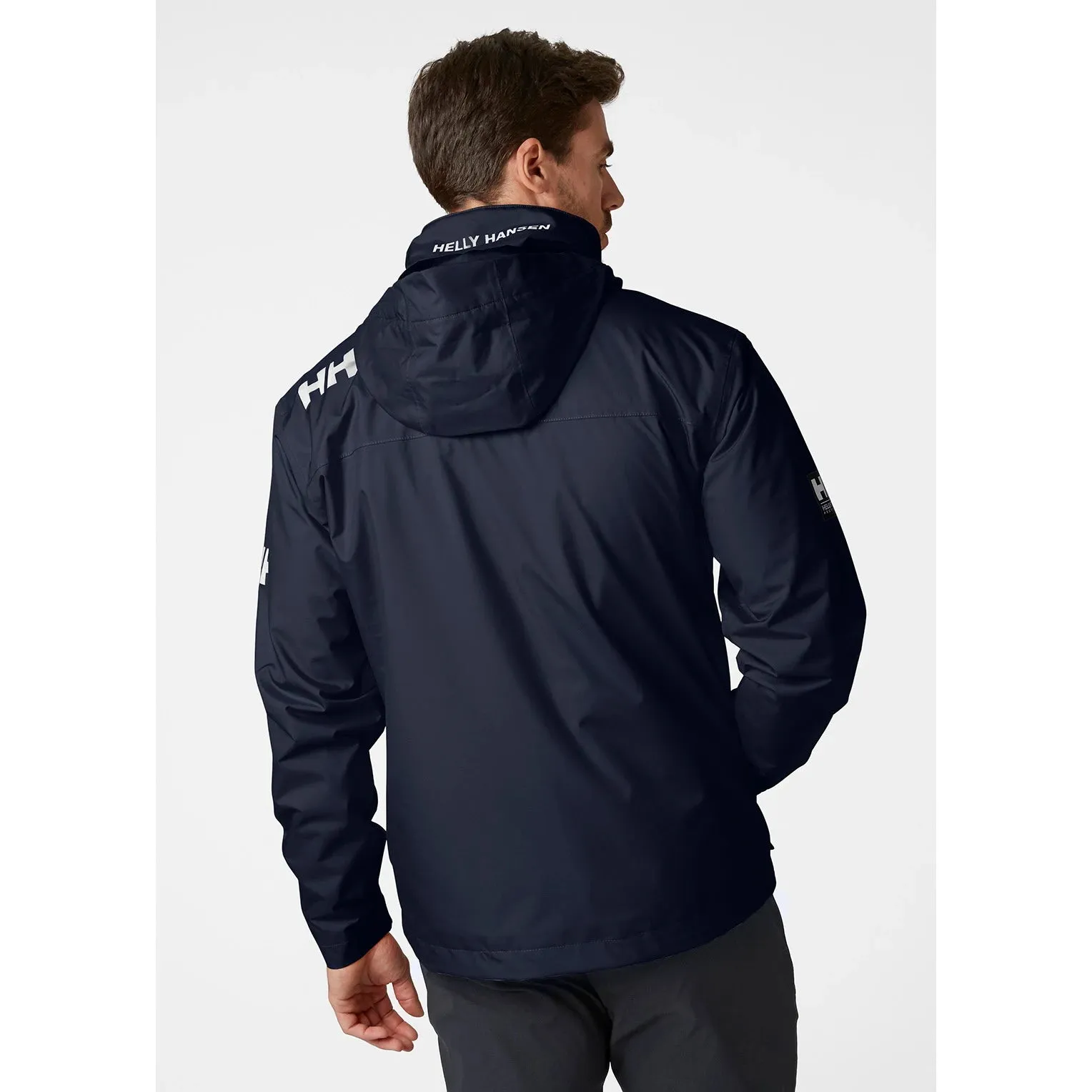 Helly Hansen Mens Crew Hooded Midlayer Jacket