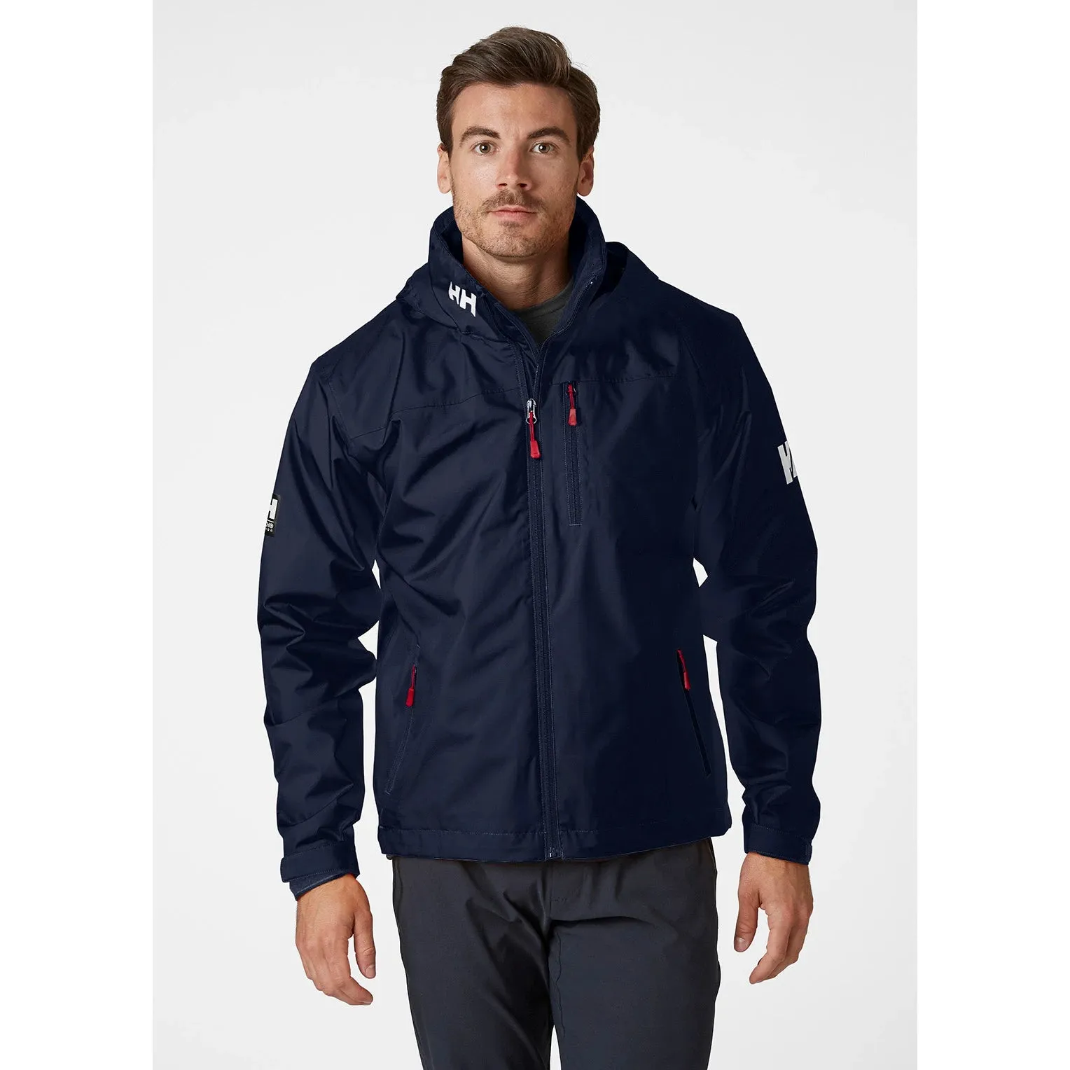 Helly Hansen Mens Crew Hooded Midlayer Jacket