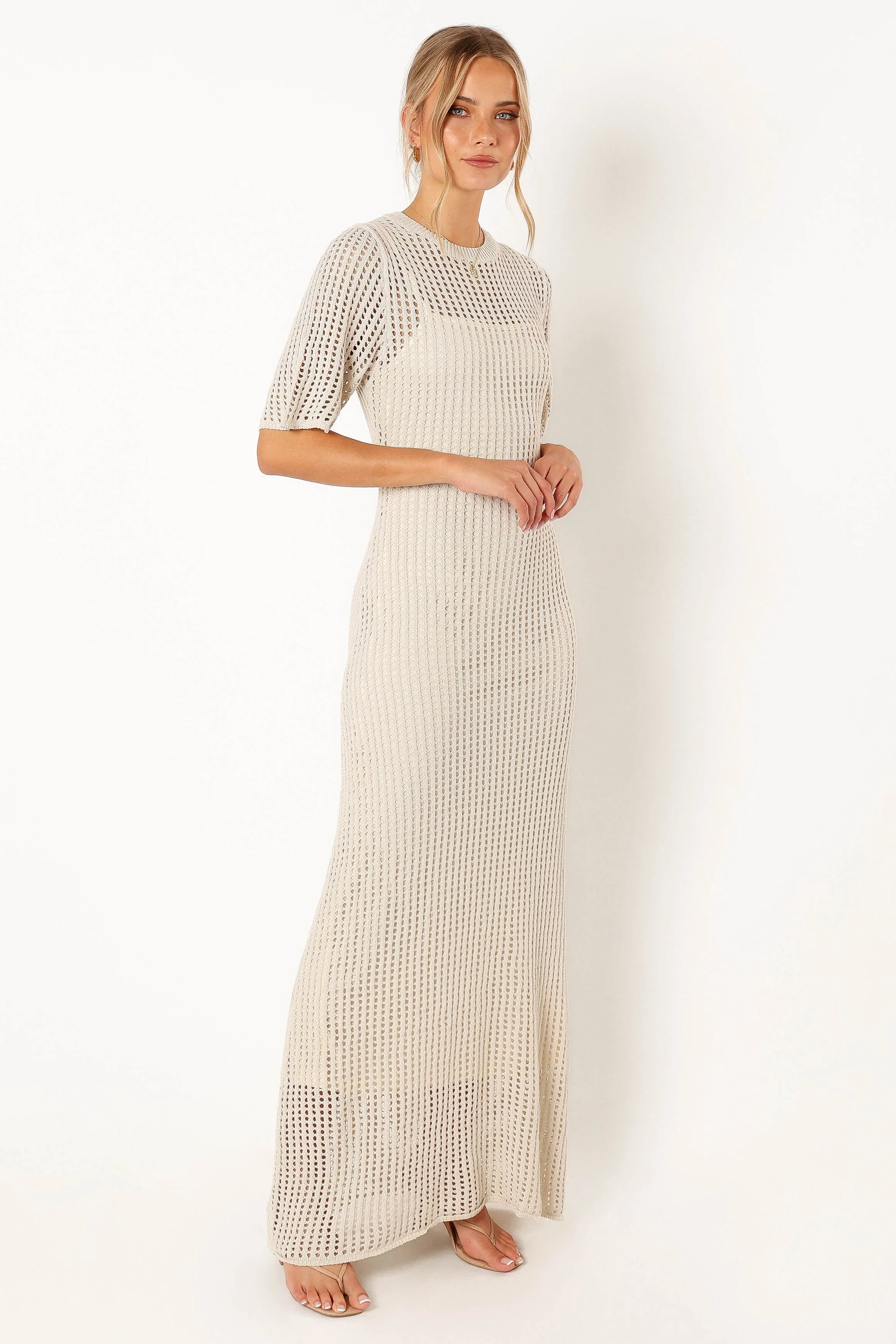 Hollie Maxi Dress - Cream