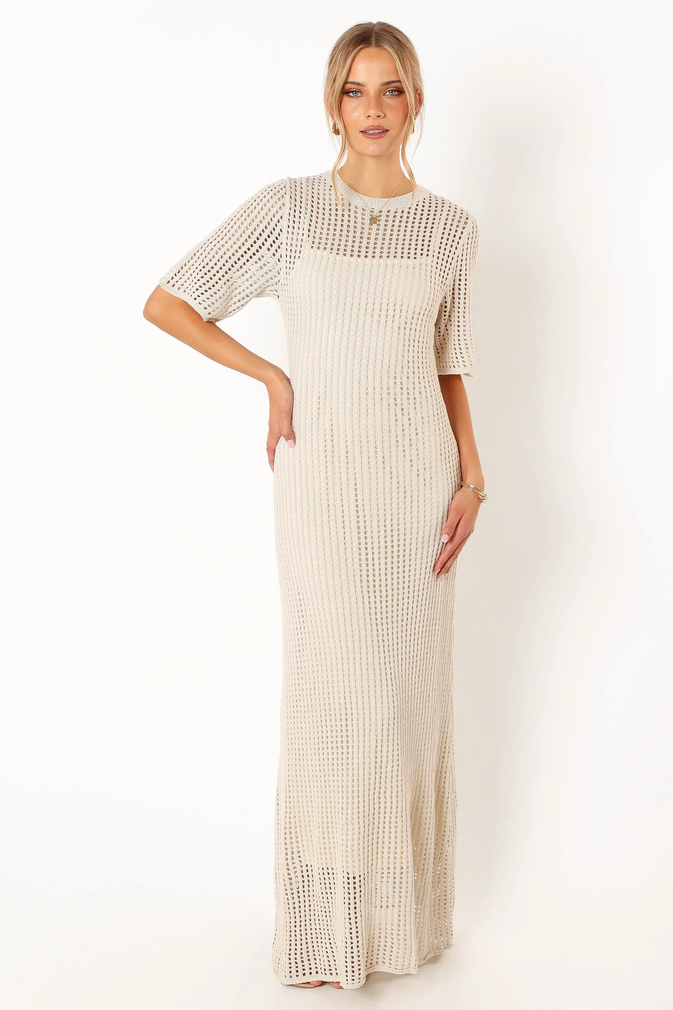 Hollie Maxi Dress - Cream