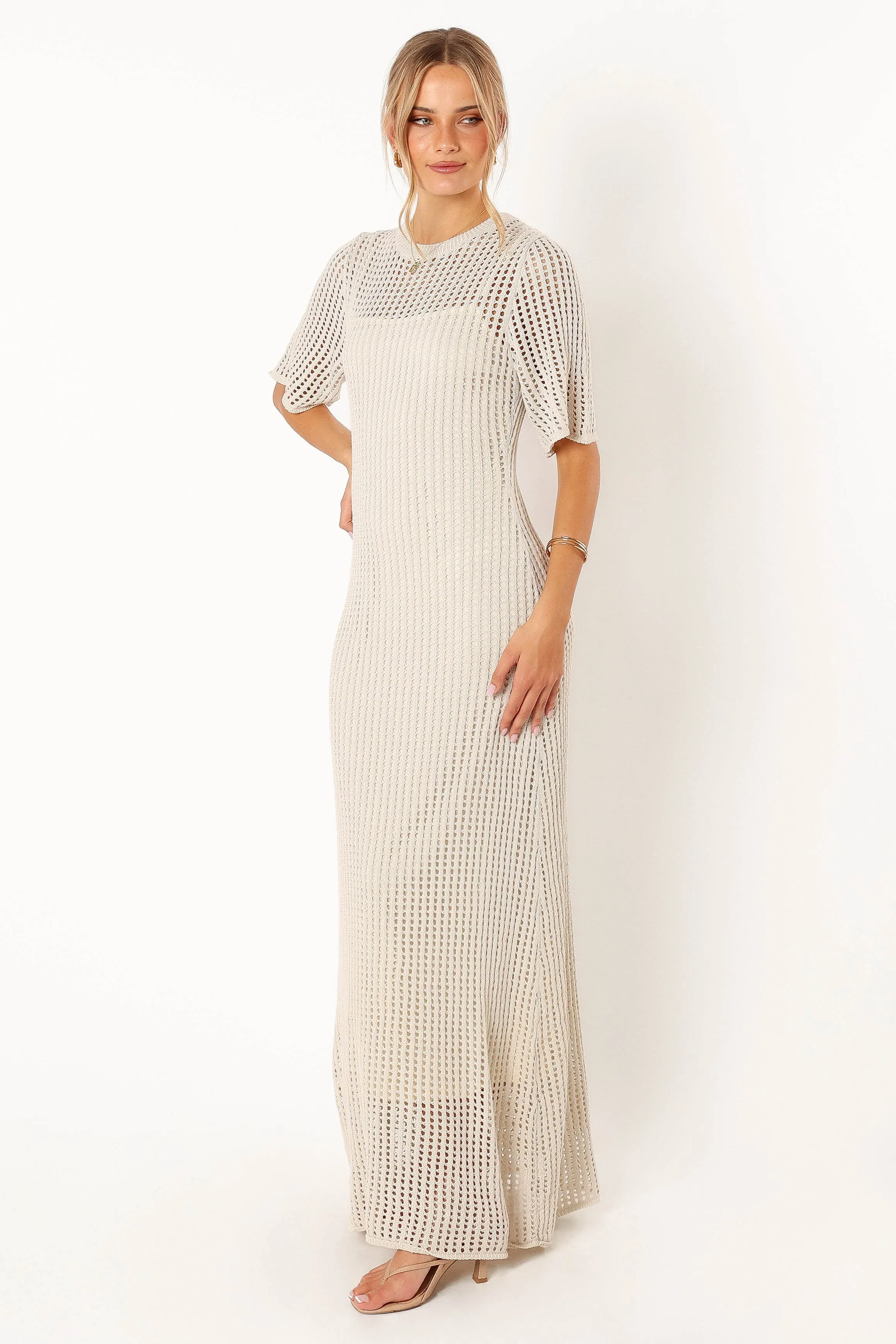 Hollie Maxi Dress - Cream