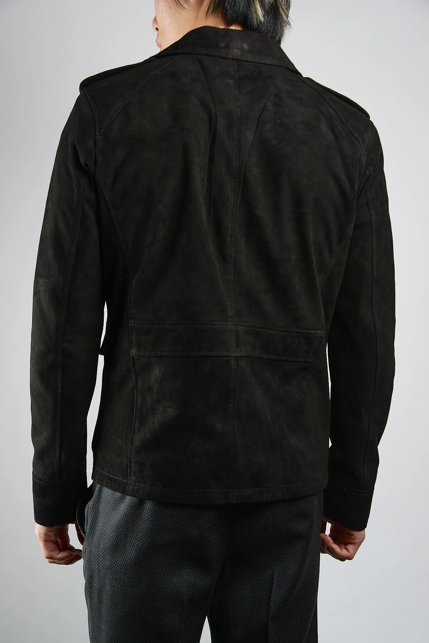 Holloway Patch Pocket Suede Jacket