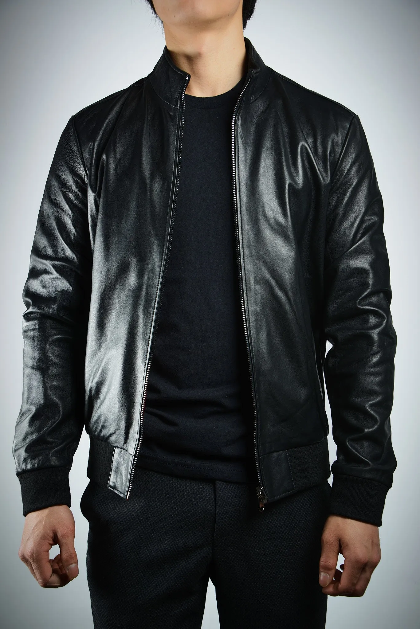 Holloway Reversible Baseball Leather Jacket