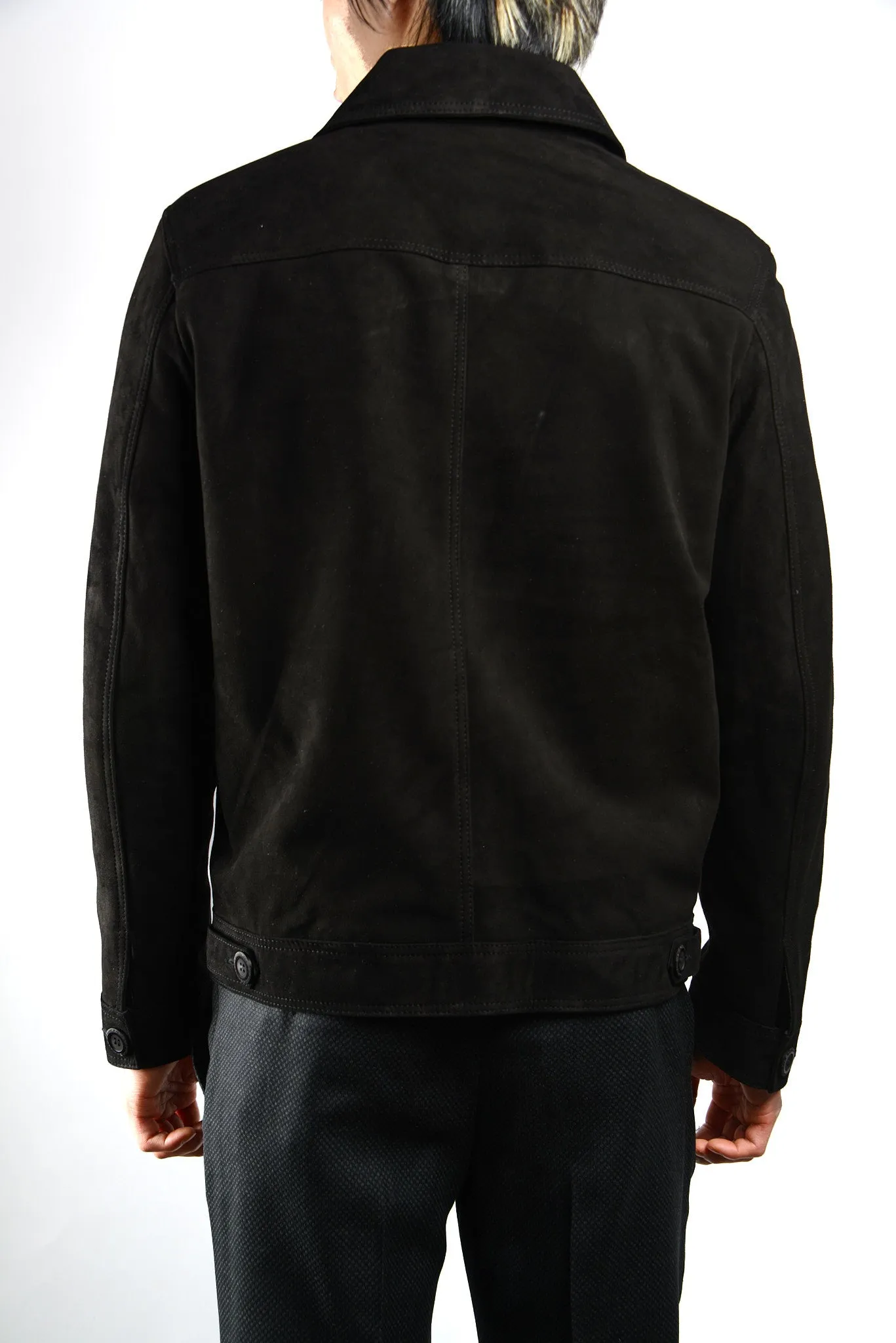 Holloway Trucker Suede Jacket