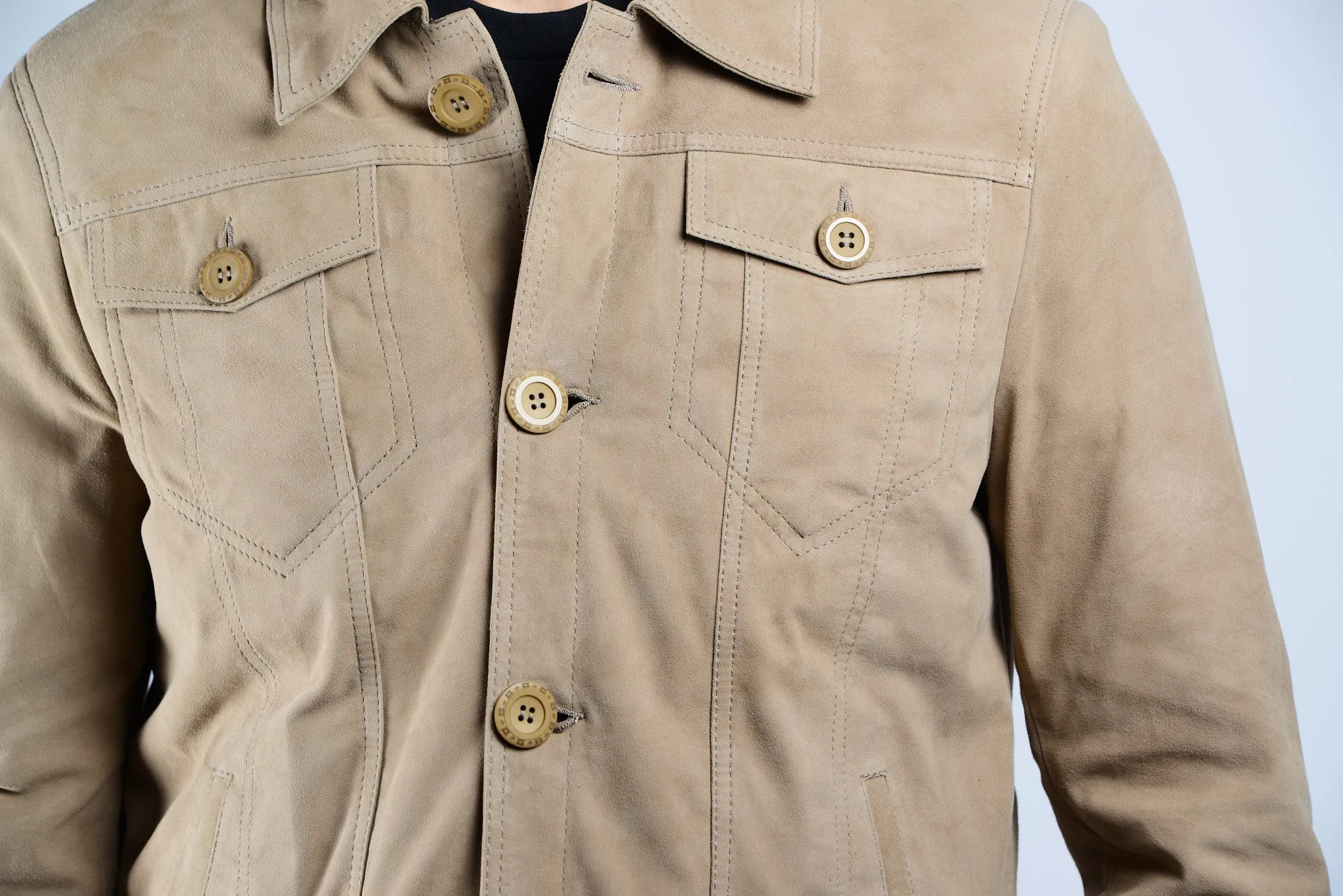 Holloway Trucker Suede Jacket