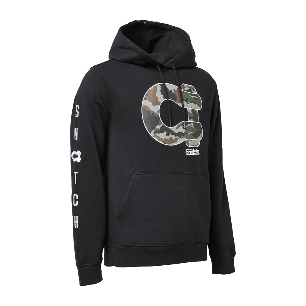 Hoodie Camo Shackle Black