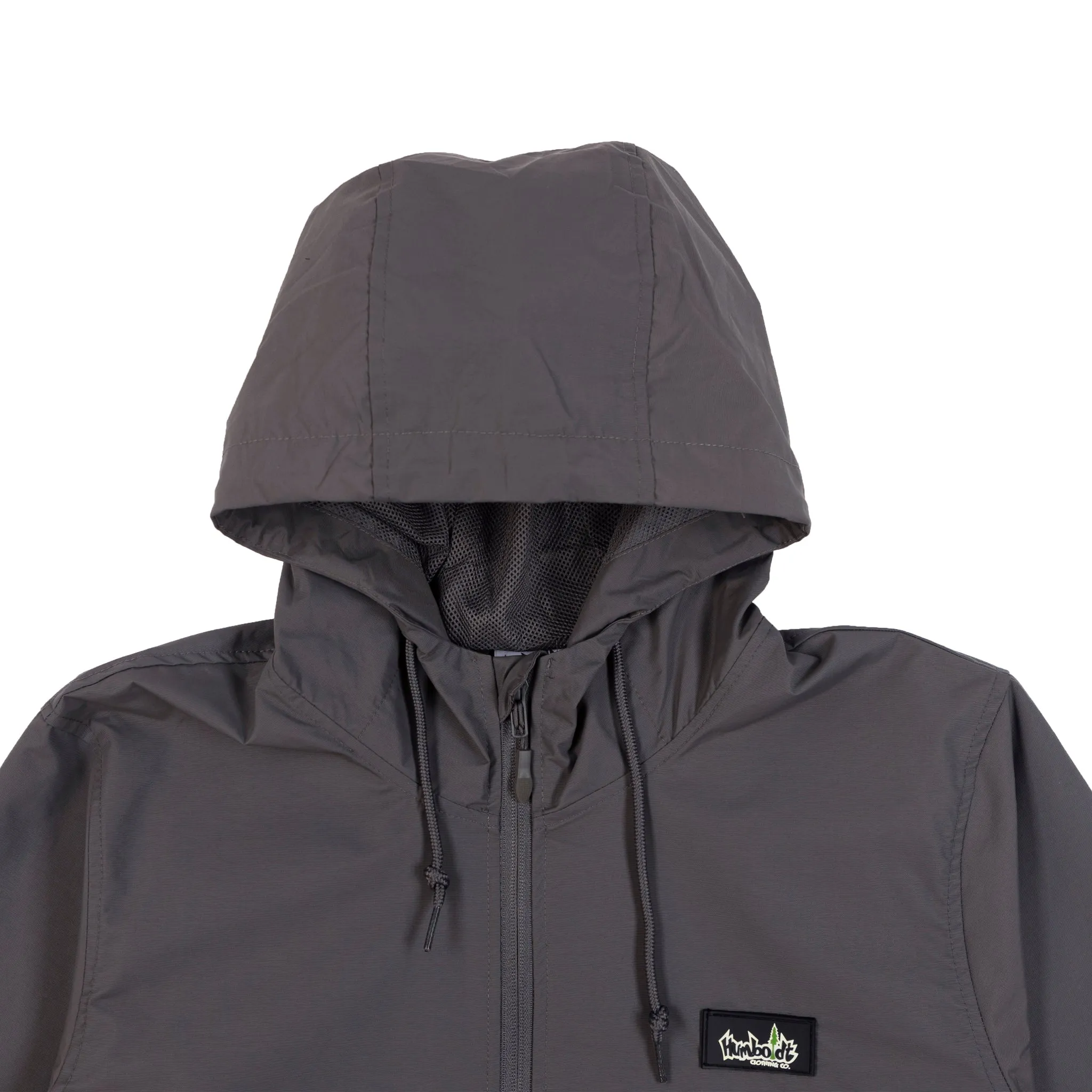 Humboldt Nylon Anorak Windbreaker Jacket Graphite