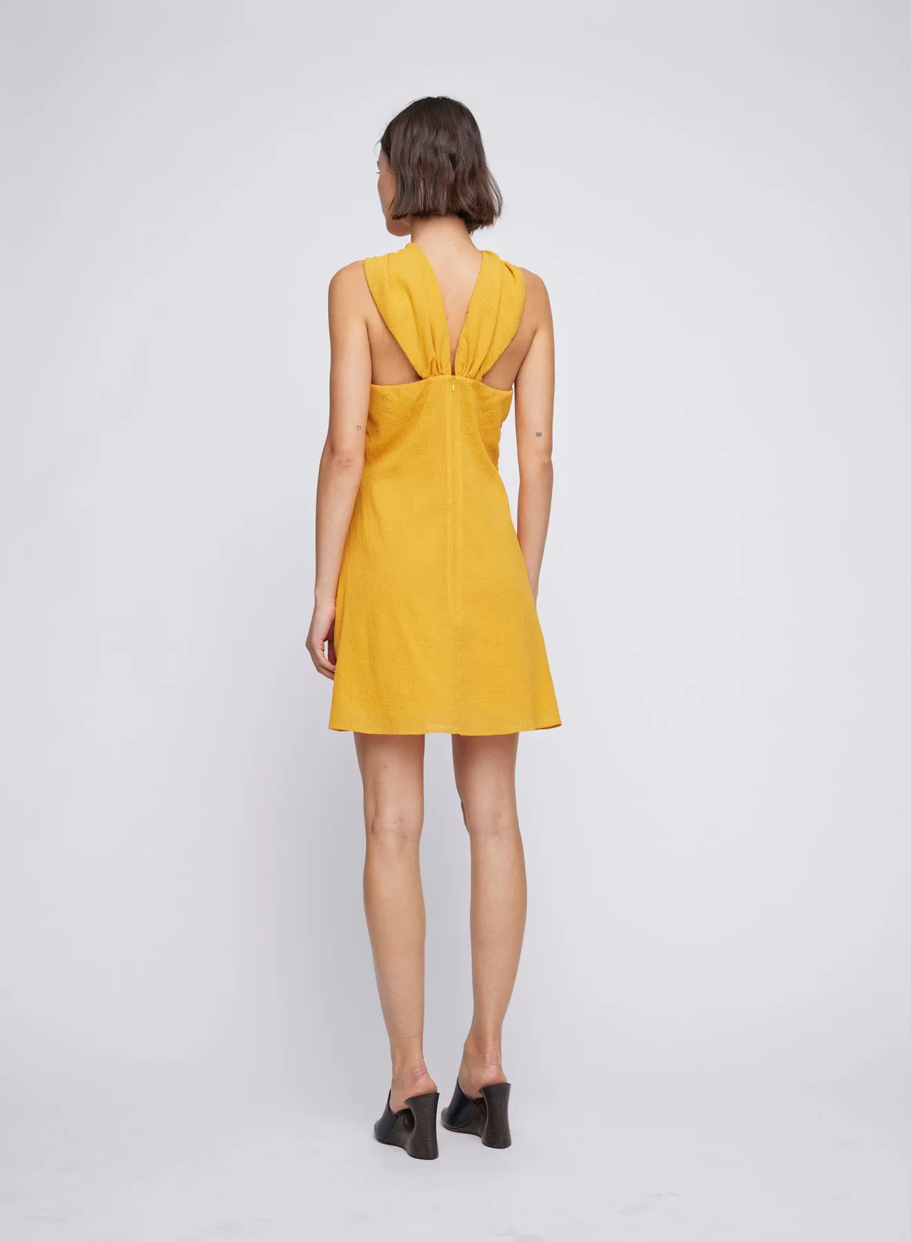 IMOGEN DRESS (TUMERIC)