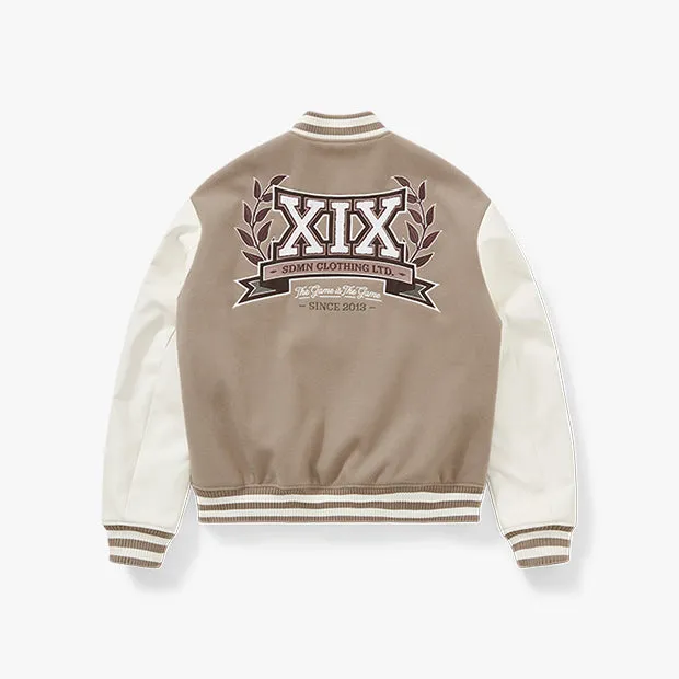 Imperial Varsity Letterman Jacket [Fossil/Stone]