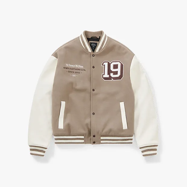 Imperial Varsity Letterman Jacket [Fossil/Stone]