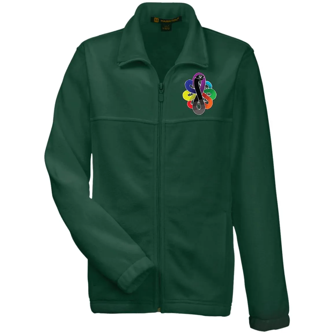 Infinity Snake of B-Mwelo(chakra) Youth Fleece Full Zip