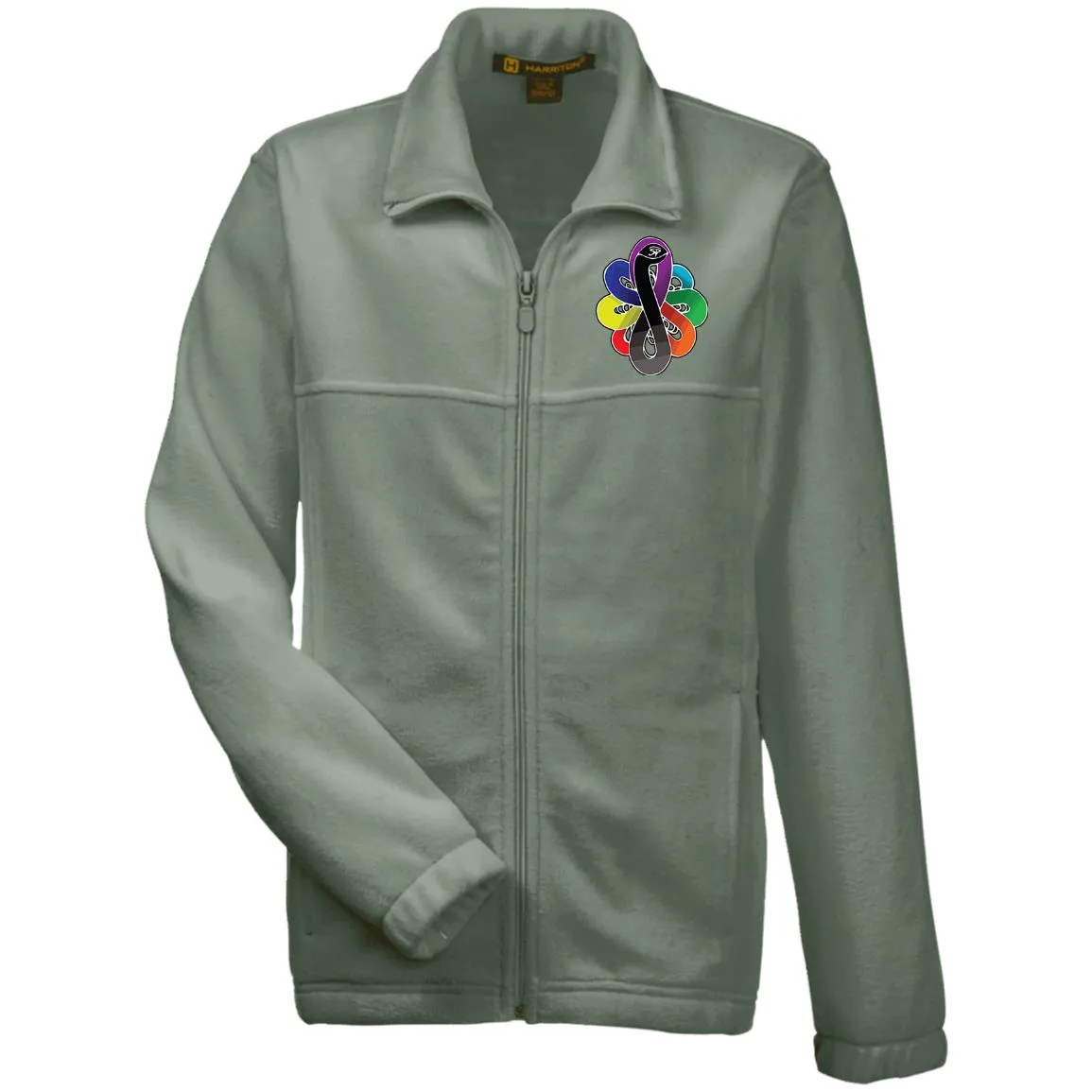 Infinity Snake of B-Mwelo(chakra) Youth Fleece Full Zip