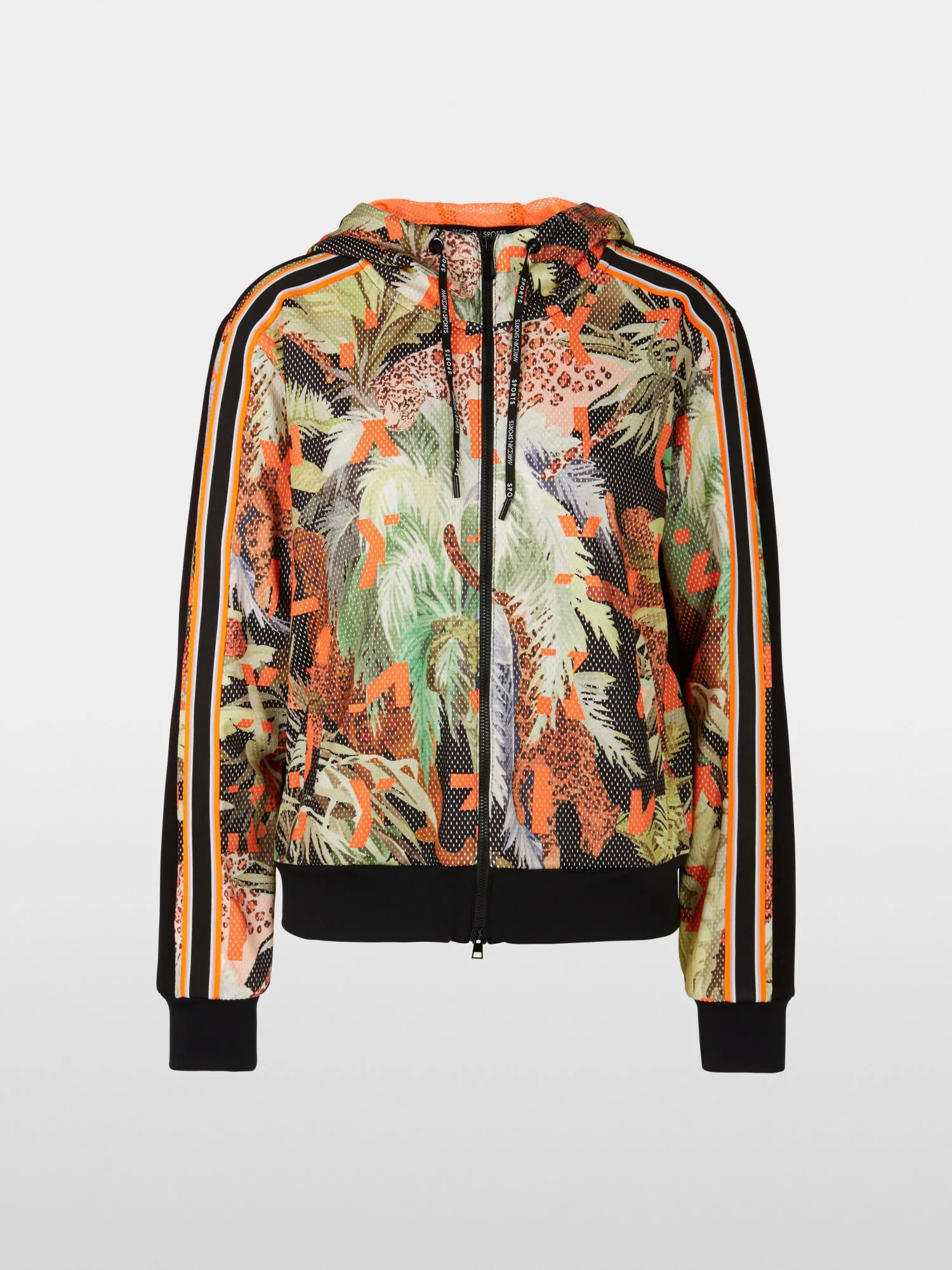 Jacket - Orange/Print