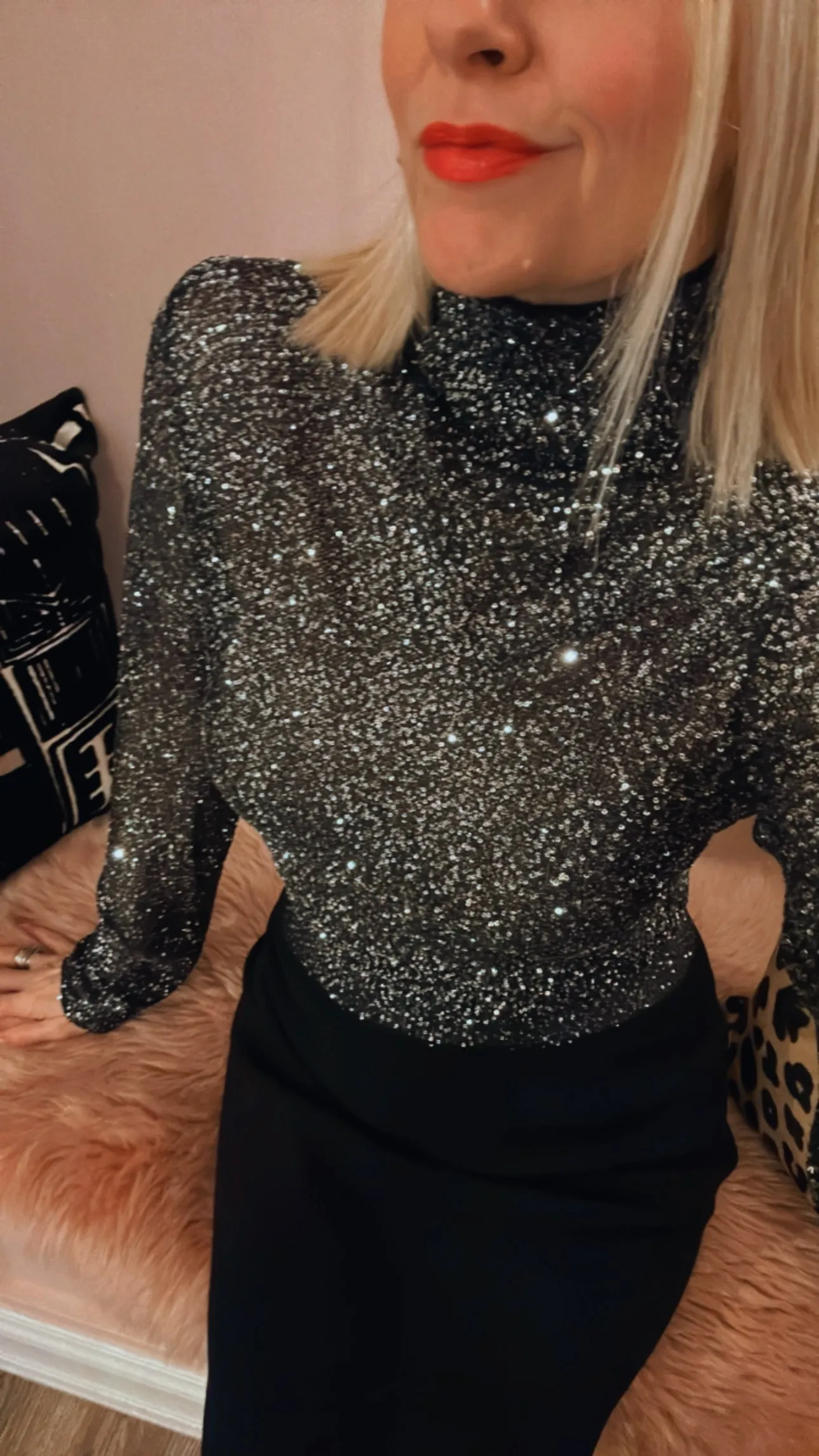 'Kendall' Sequin Embellished Top