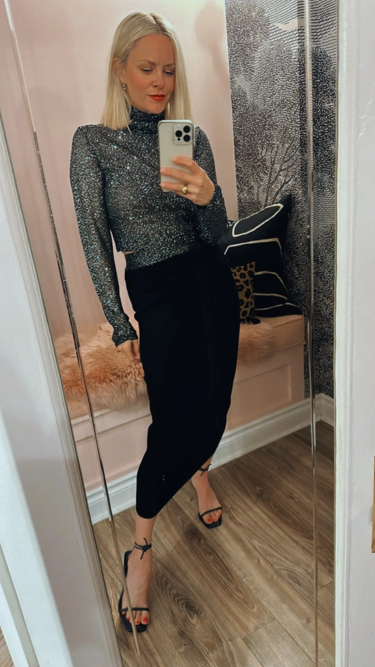 'Kendall' Sequin Embellished Top