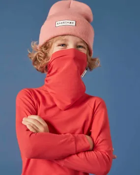 Kids Neck Warmers - Fire Red