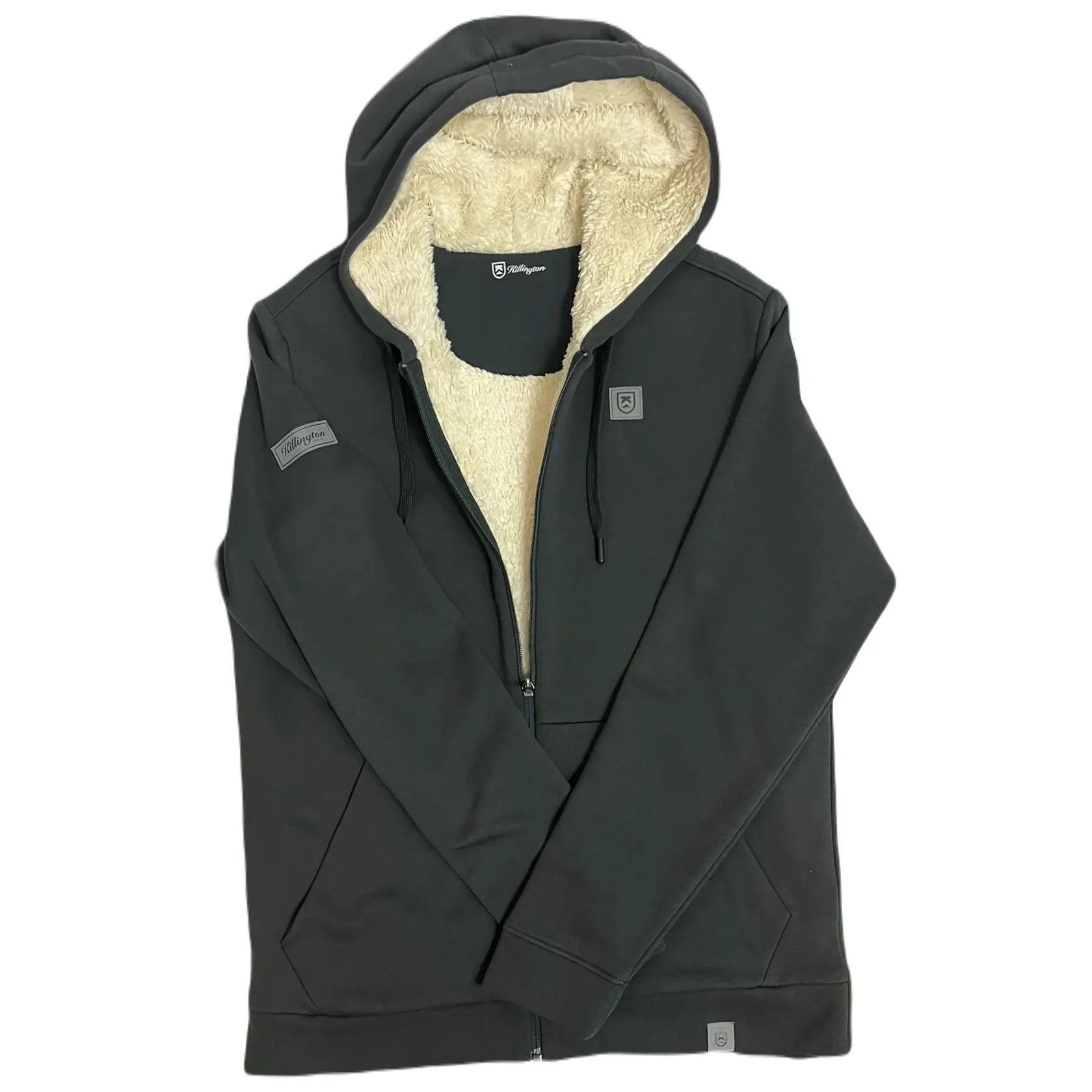 Killington Logo Elevated Sherpa-Lined Full Zip Hoodie