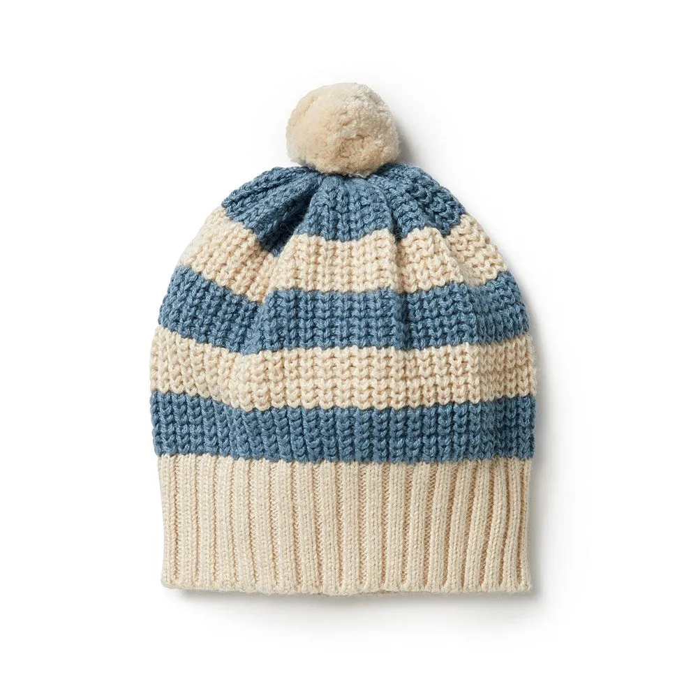 Knitted Stripe Hat