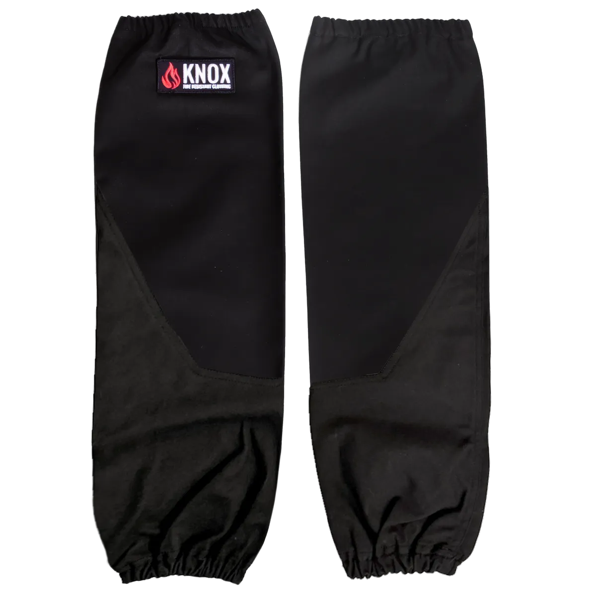 Knox Split Leather FR Welding Sleeves (Black)