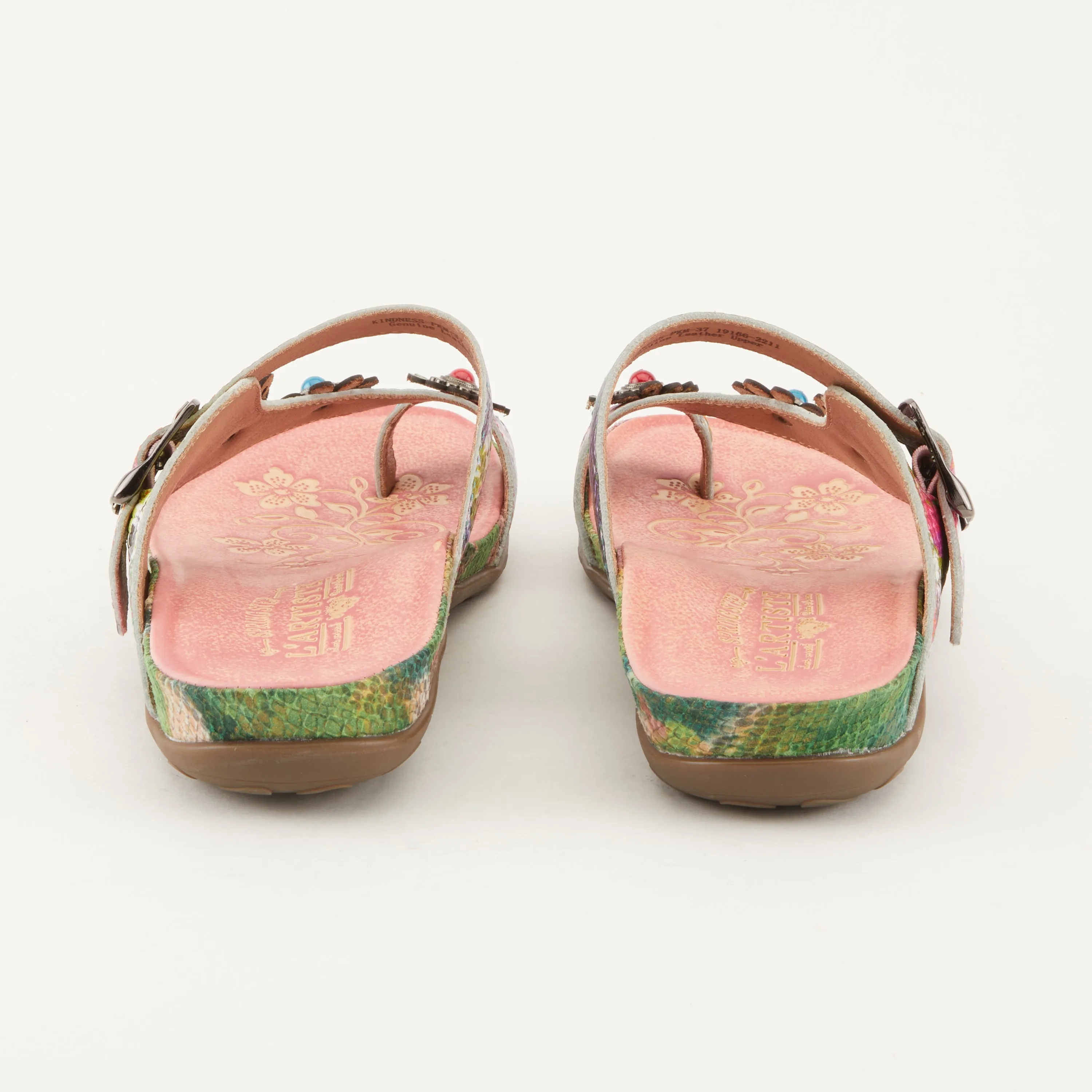 L'ARTISTE KINDNESS SLIDE SANDALS