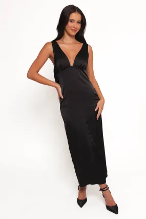 Lenora Maxi Dress - Black