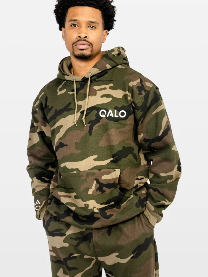 Logo Hoodie Camo