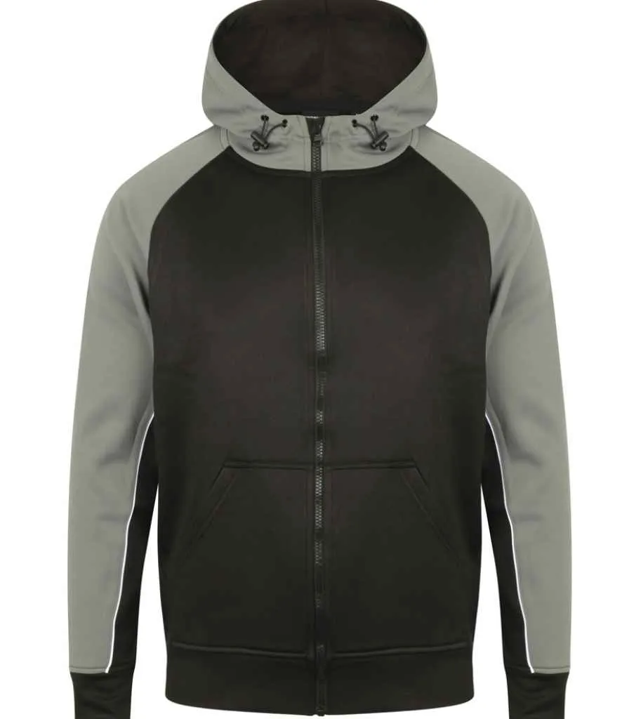 LV340 - Finden and Hales Panelled Sports Hoodie