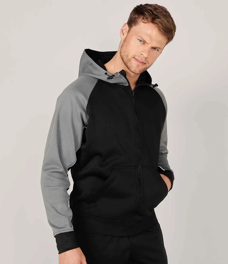 LV340 - Finden and Hales Panelled Sports Hoodie