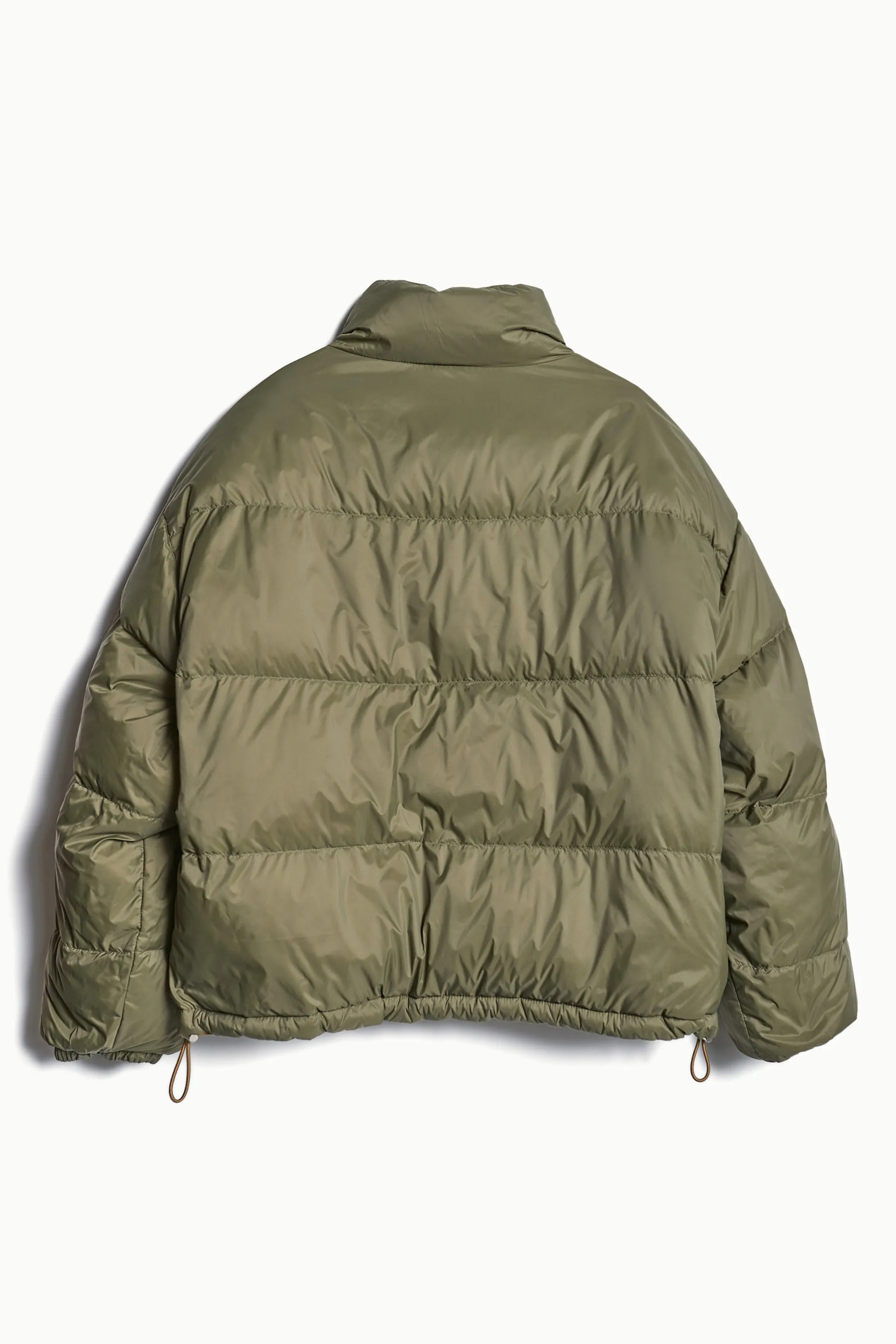 Lyceum Reversible Quilted Jacket Fatigue Green / Turmeric