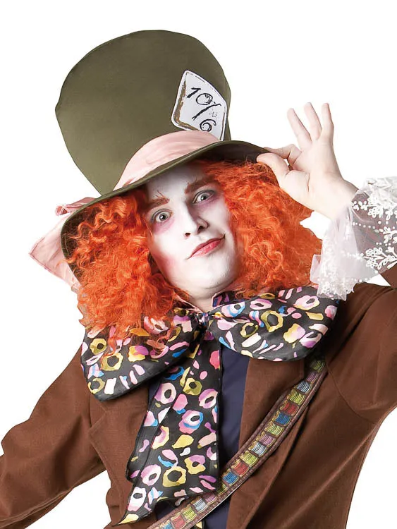 MAD HATTER DELUXE COSTUME, ADULT