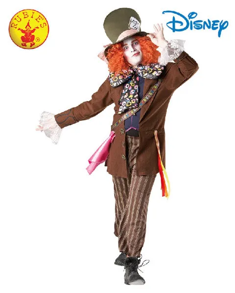 MAD HATTER DELUXE COSTUME, ADULT