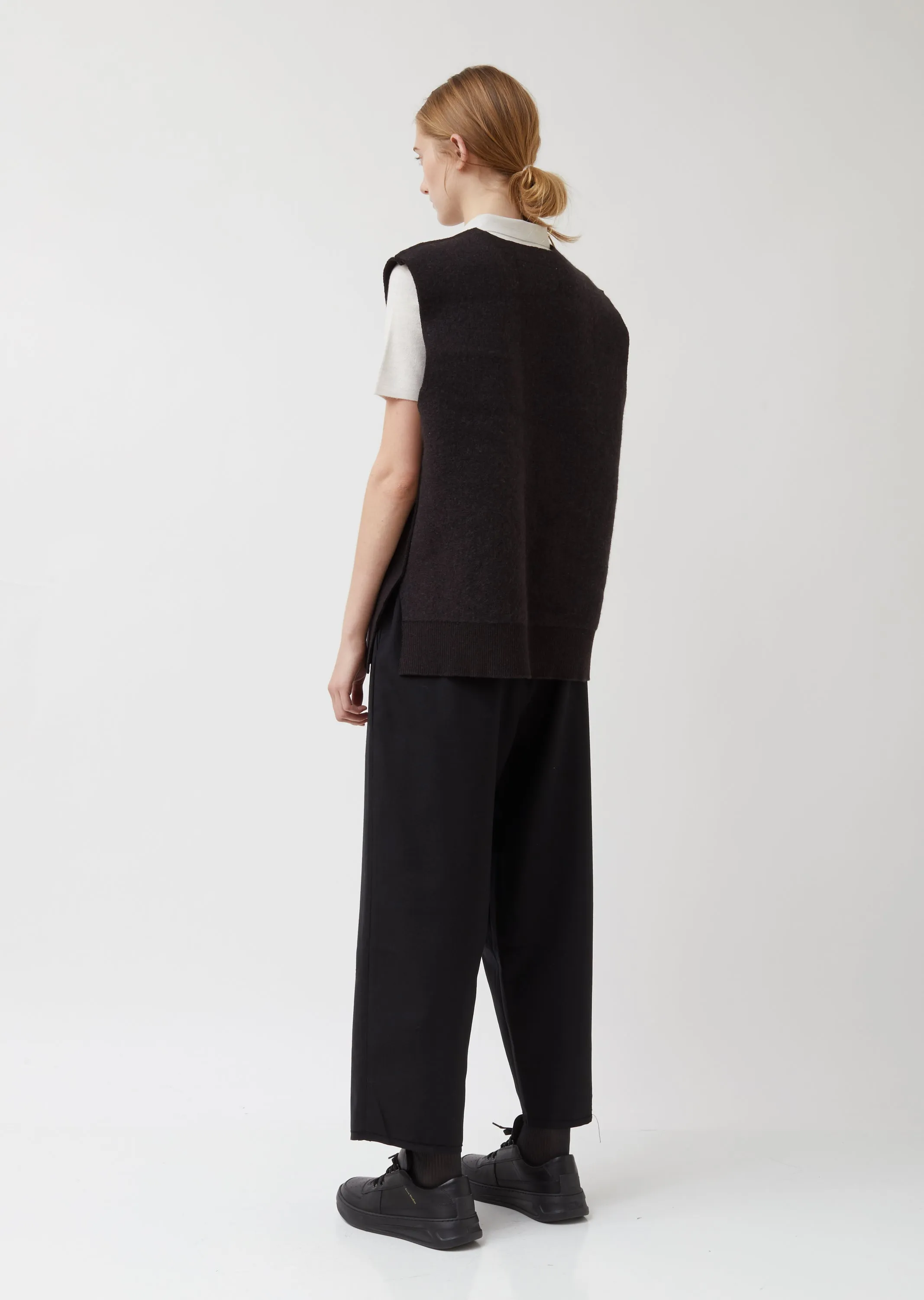 Merino Wool Pullover Sweater Vest