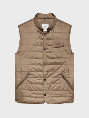 MERSINO - MILANO EDITION TAUPE BLUE VEST