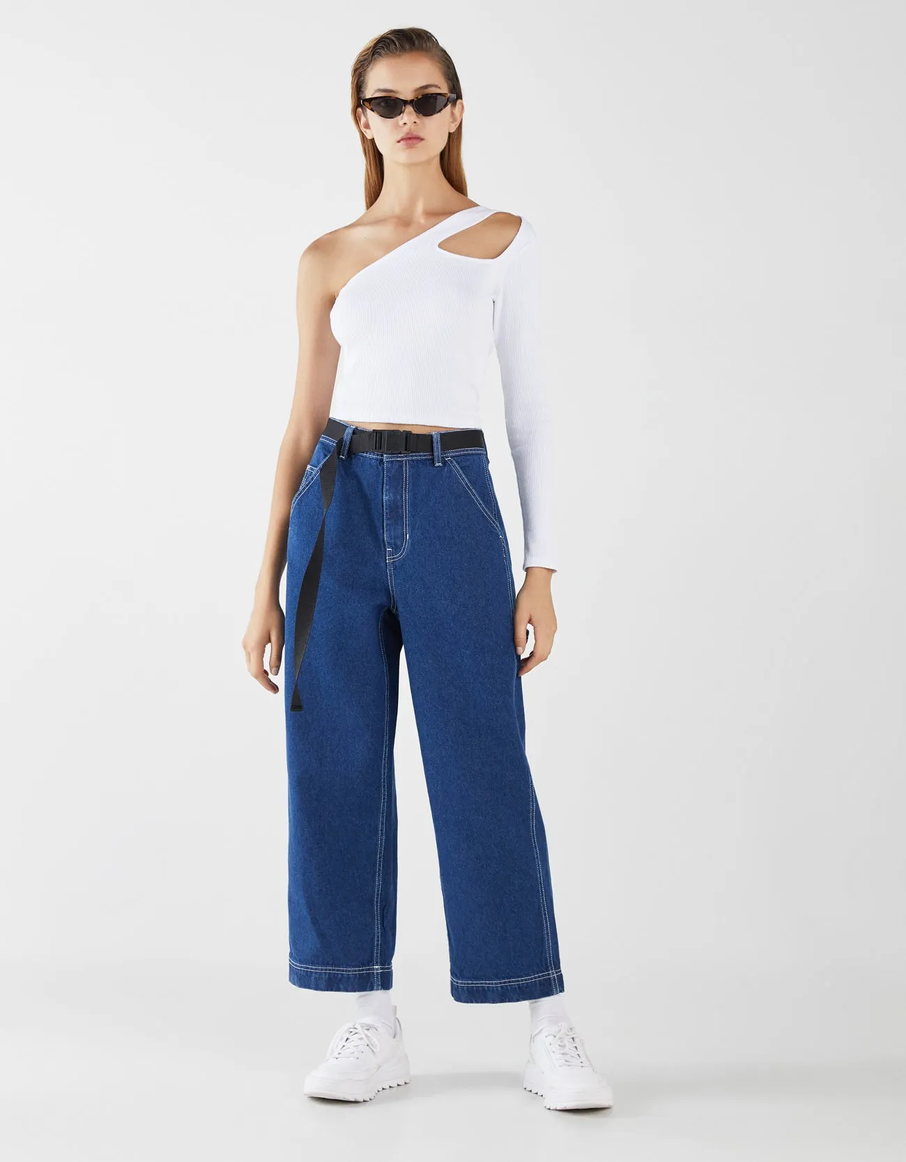 Mid waist culottes