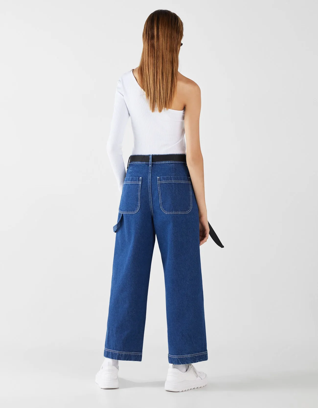 Mid waist culottes