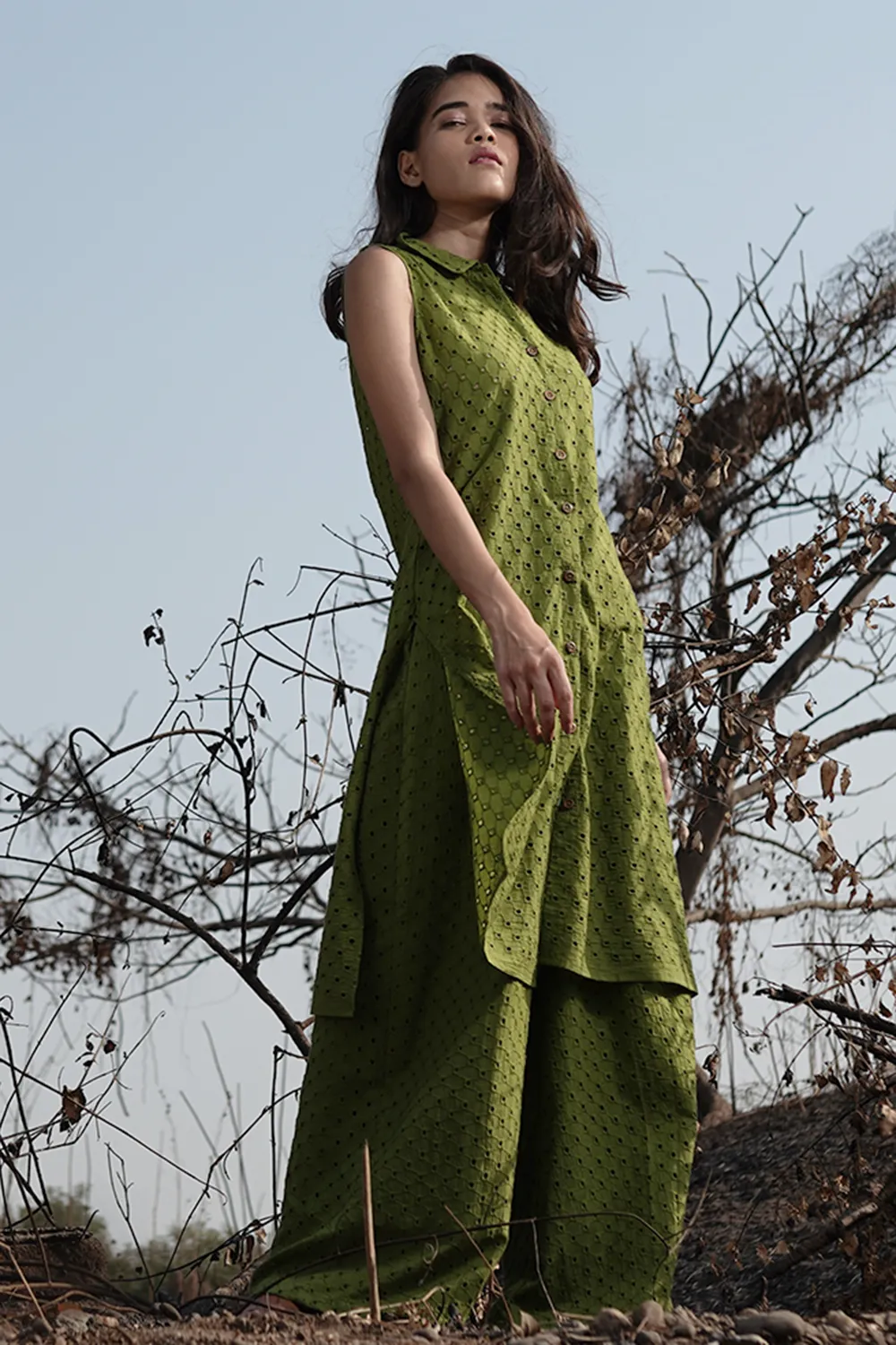 Mint Chutney Kurta