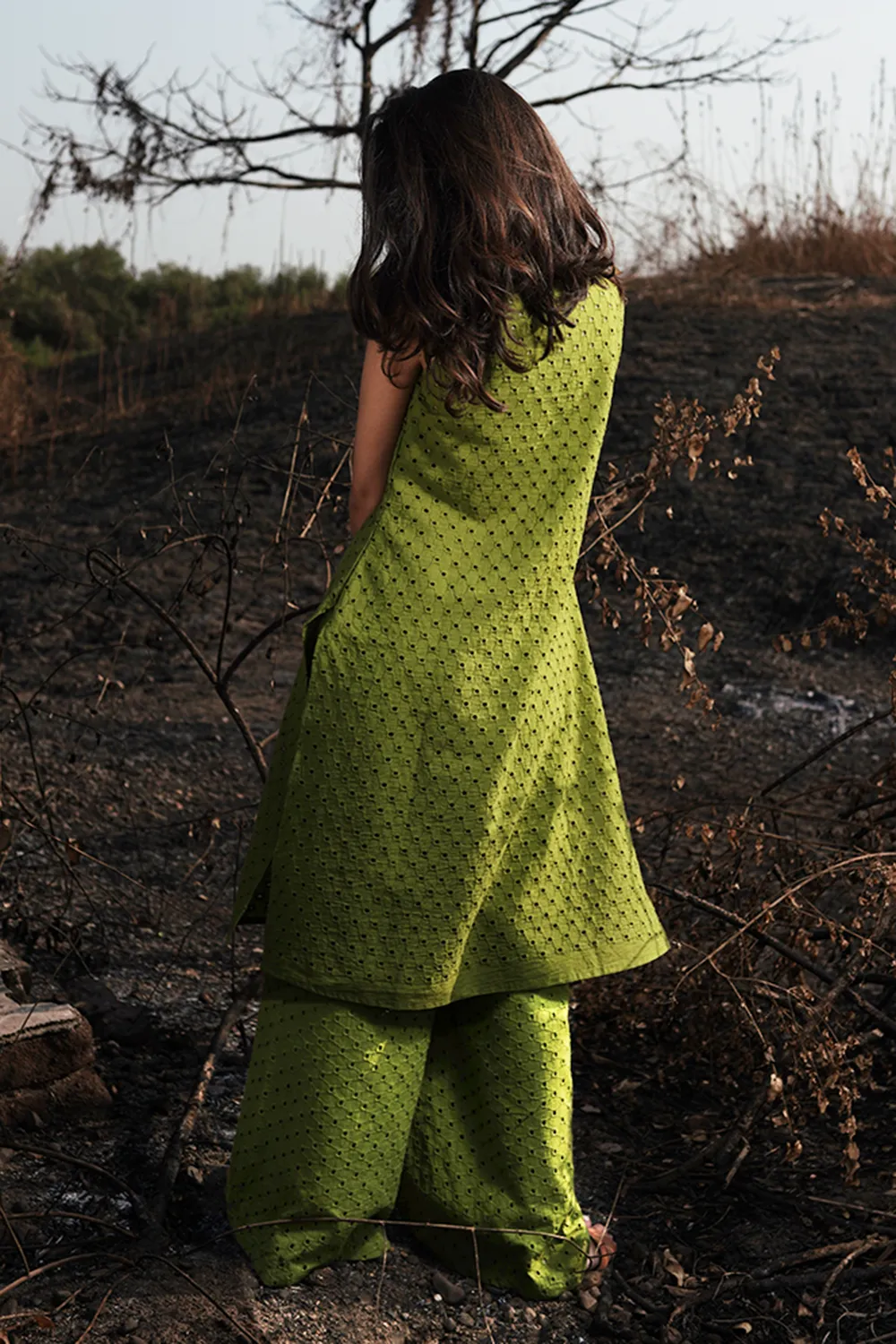 Mint Chutney Kurta