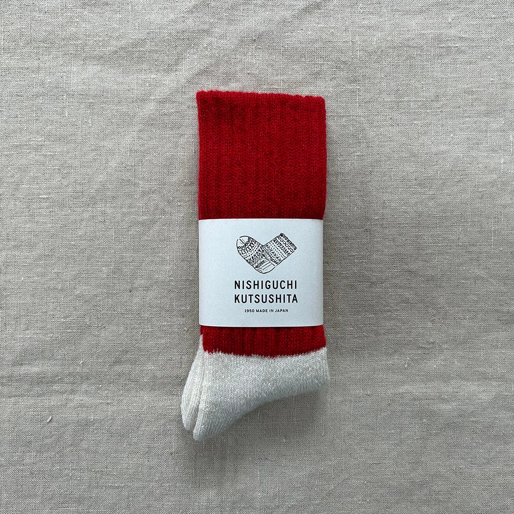 Mohair Wool Pile Socks