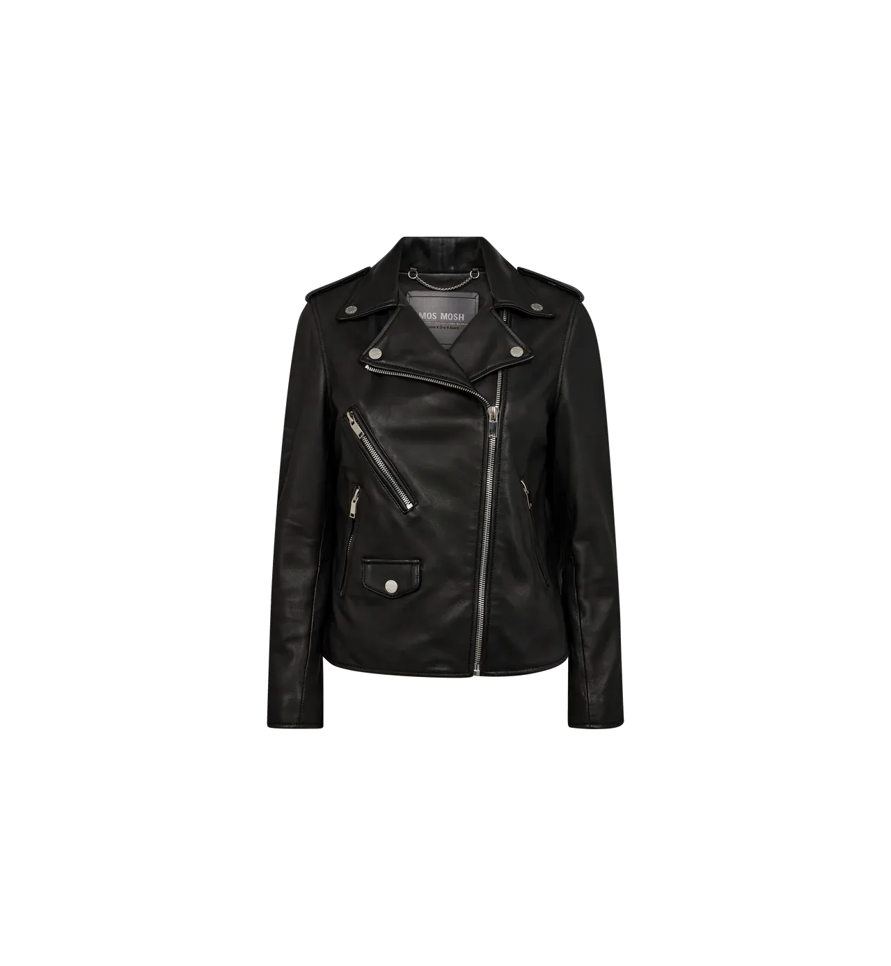 Mos Mosh Francis Biker Jacket - Black