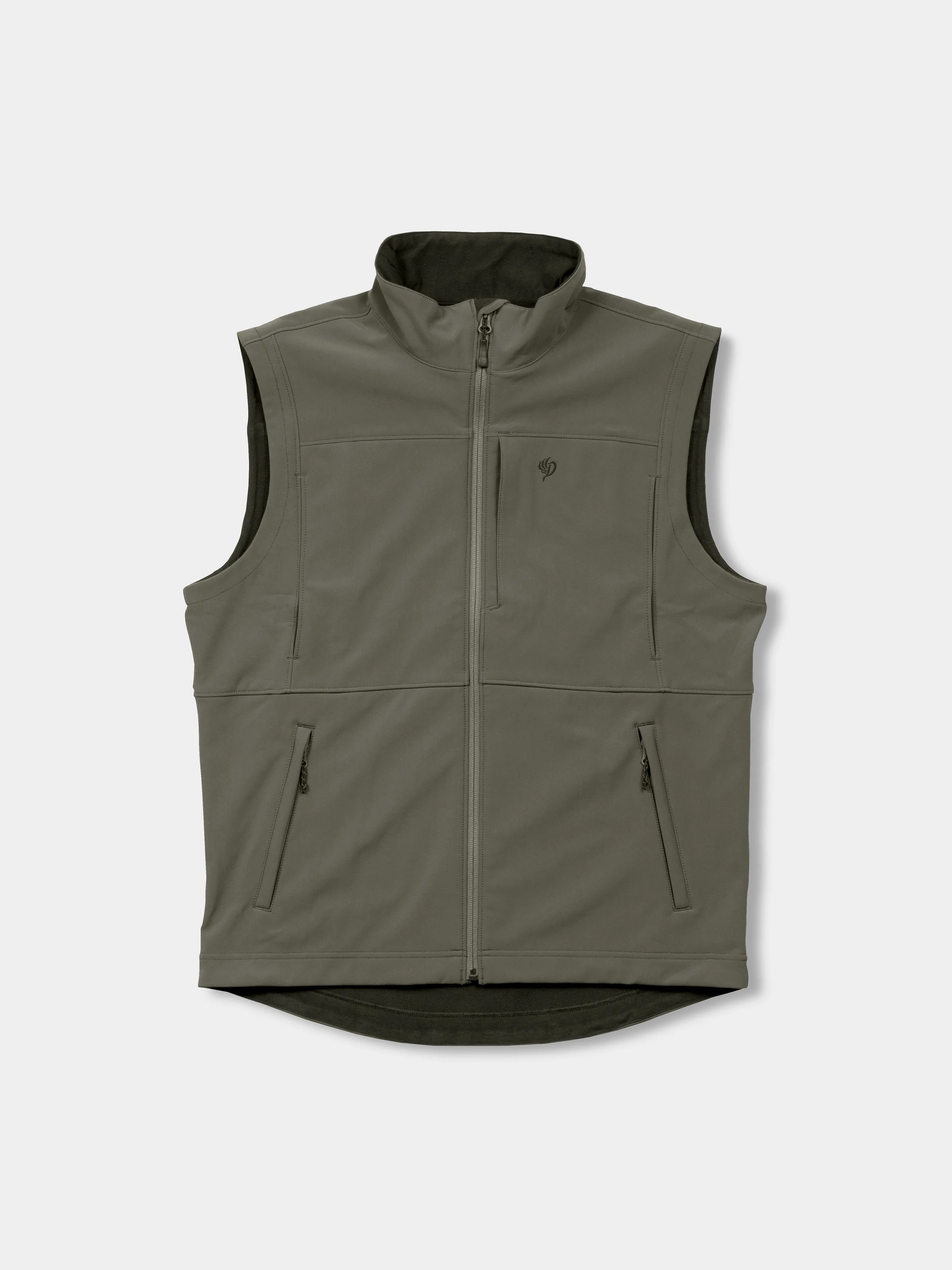 M's Contact Softshell Vest - Moss