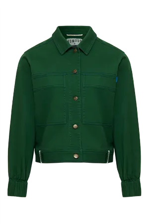 NEPTUNE - Cotton Jacket Forest Green