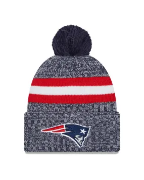 New Era Men's NFL New England Patriots Sideline 23 Sport Pom Knit